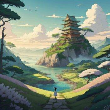Ασιατικό Τοπίο - Ένα πανέμορφο NFT που προβάλλει τη γαλήνη και την ηρεμία της Ασίας